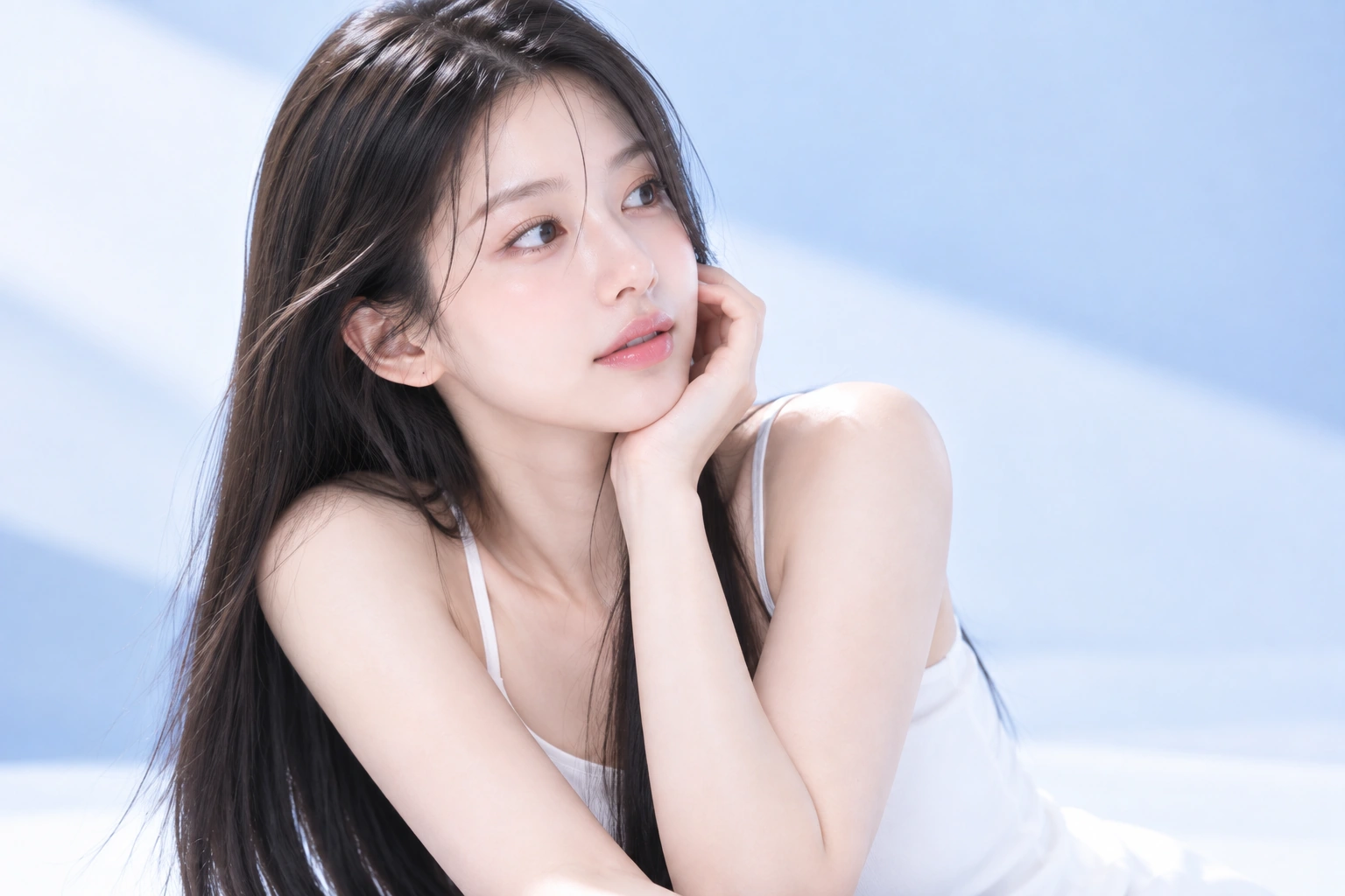 下眼瞼形成術 モデル写真