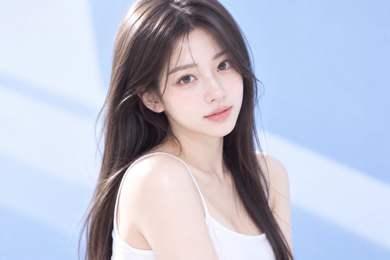 目の下の微細脂肪注入 モデル写真